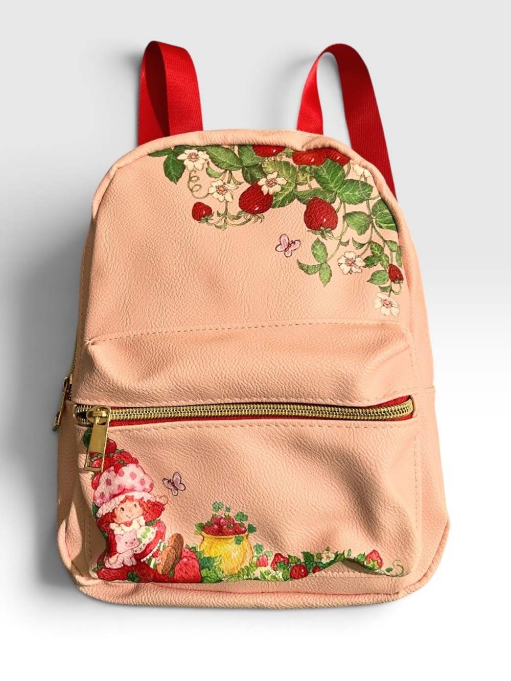 Peach Strawberry Shortcake Mini Backpack